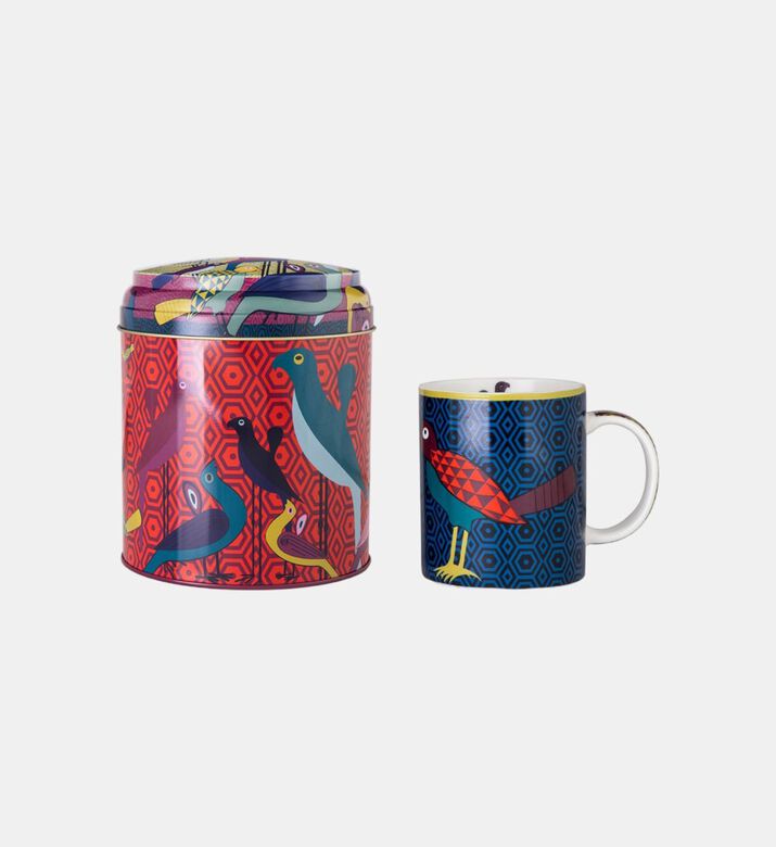 Birds Of Paradise Mug Tin Box