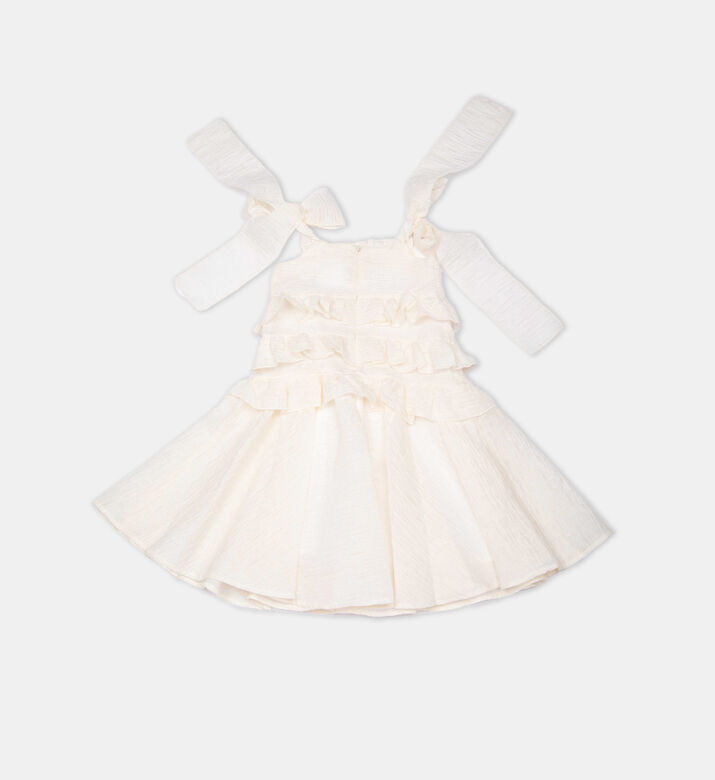 فستان مكشكش فستان مكشكش