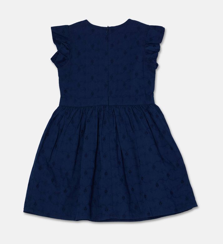 Guess Floral-embroidery Flared Dress, Packshot View