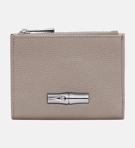 Longchamp Wallet Roseau, Grey, Packshot View