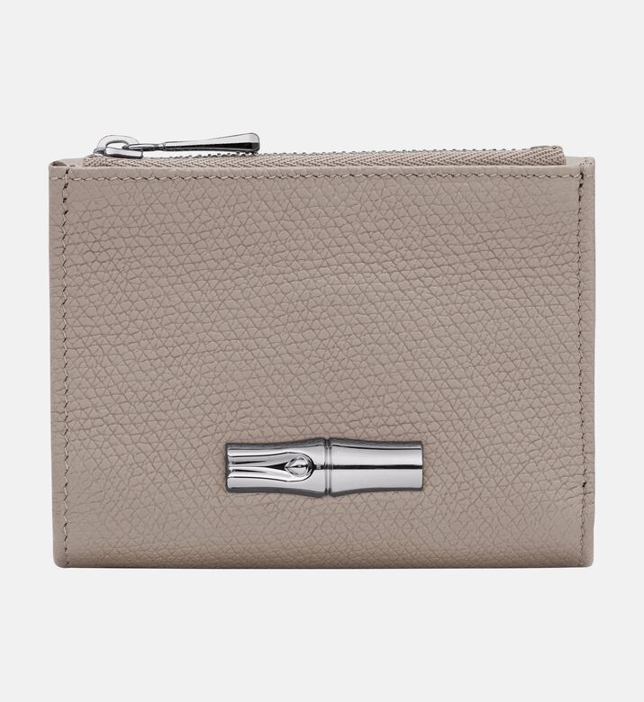 Longchamp Wallet Roseau, Grey, Packshot View