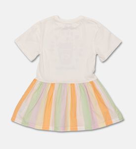 Kenzo Striped Glossy Poplin Dress, Packshot View