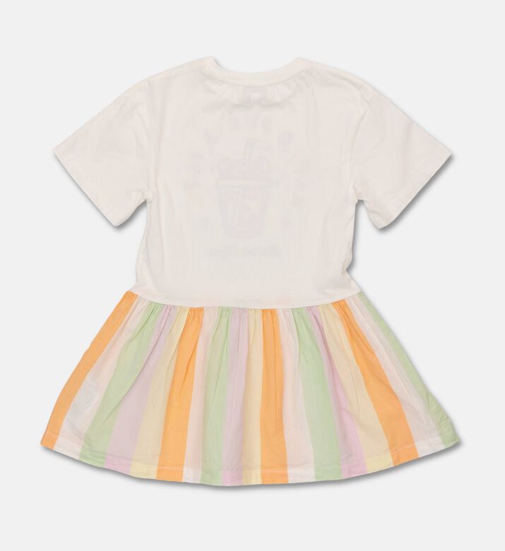 Kenzo Striped Glossy Poplin Dress, Packshot View