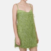 Feather Mini Dress