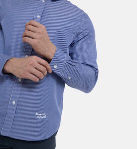 Stripe Pattern Long-sleeve Shirt