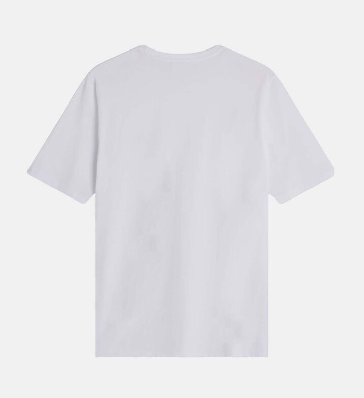 Classic Fox-embroidery Regular-fit T-shirt