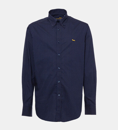 All-over Micro Pattern Shirt