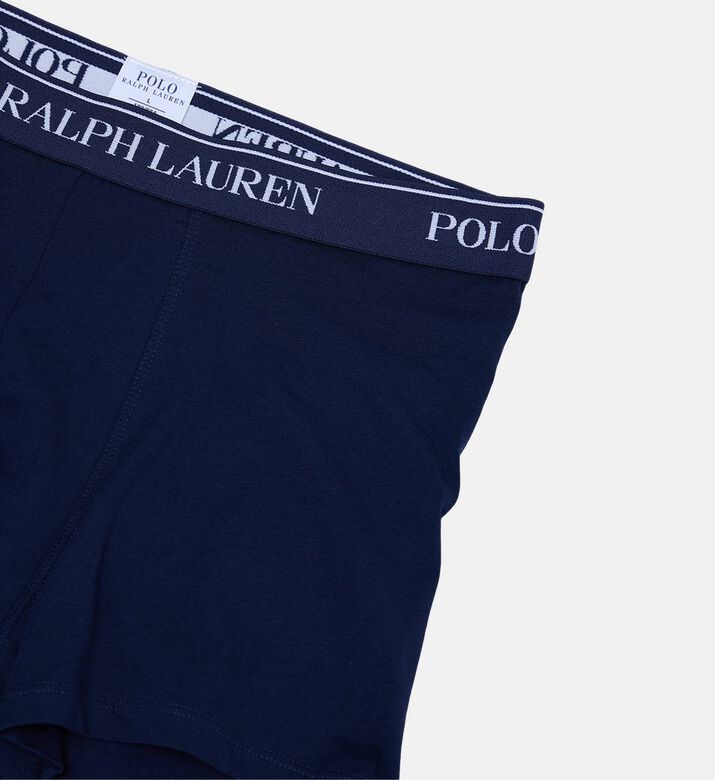 Cotton Blend Logo-waist 5-pack Trunks Set