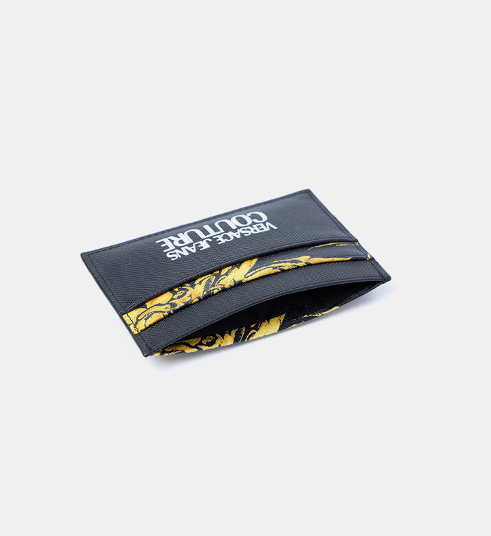 Baroque-print Card Holder