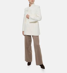 Source Unknown Long-sleeve Wrap Blazer, Model View