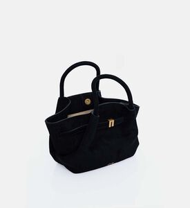 Hana Mini Faux Suede Tote Bag
