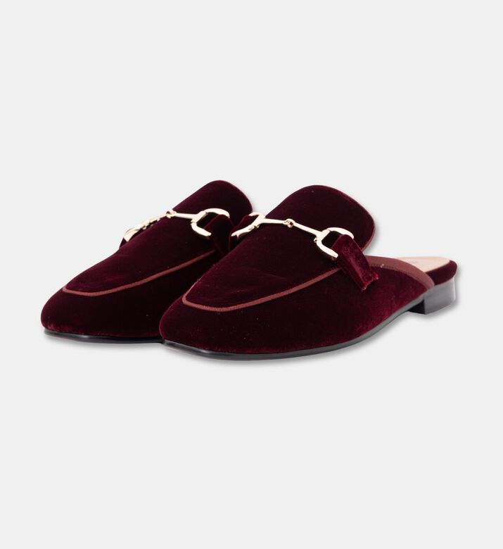 Bibilou Shoes Sabot, Burgundy, Eu-36, Packshot View