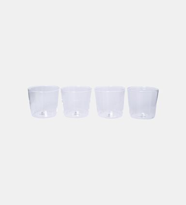 Glass Clear Wine Glass Set -7 X 8 Cm