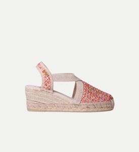 Toni Pons Terra-cs Vegan Textile Raffia Mid-wedge Espadrille, Packshot View