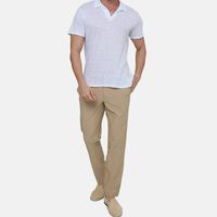 Open Collar Polo Shirt