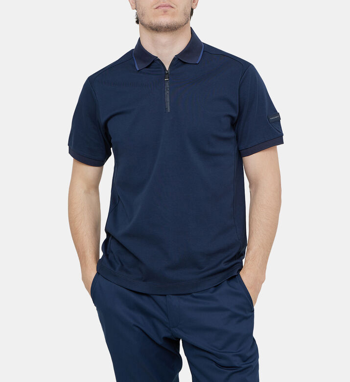 Sport Half-zip Slim-fit Polo Shirt Sport Half-zip Slim-fit Polo Shirt