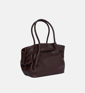 حقيبة يد هانا جلد متوسطة الحجم