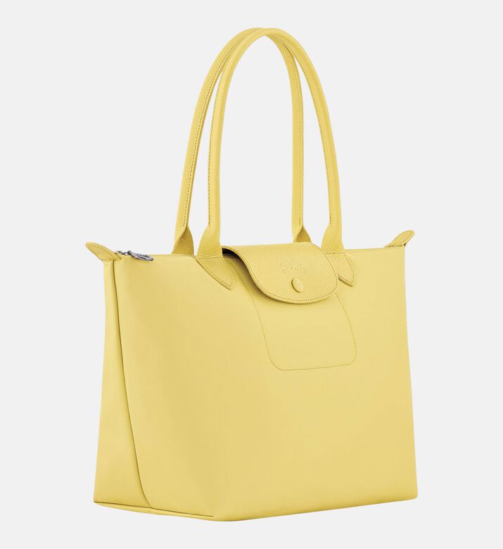 Longchamp Medium Top-handle Tote Bag, Lime, Packshot View