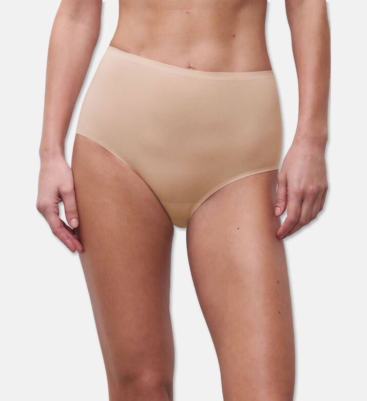 Chantelle Brief Full, Beige, Model View