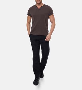 Zadig et Voltaire Button-detail Short-sleeve T-shirt, Model View