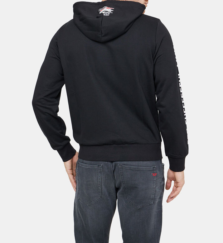 S-ginn Zip-up Cotton-blend Hoodie