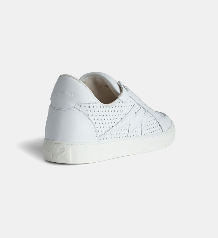 La Flash Calfskin Perfo Sneakers