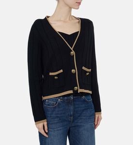 Luisa Spagnoli Floral-print Long-sleeve Top, Model View