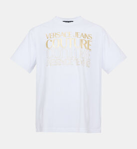 Upside-down Gold Cotton T-shirt Upside-down Gold Cotton T-shirt