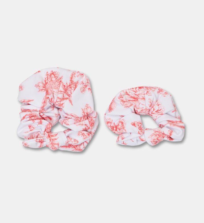 Tartine et Chocolat Printed 2-piece Scrunchies Set, Packshot View