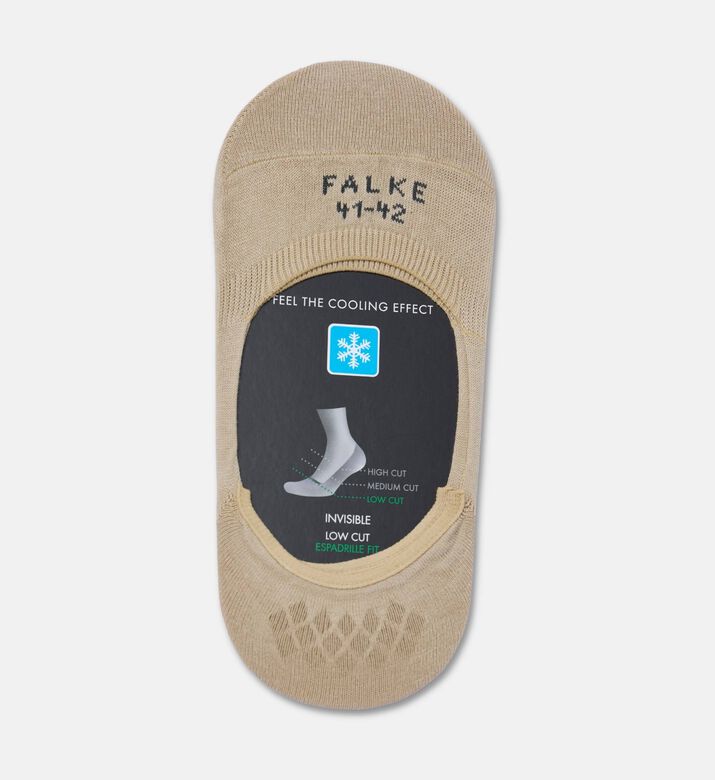 Falke Cool Men Invisible Socks, Beige, 43-44, Packshot View