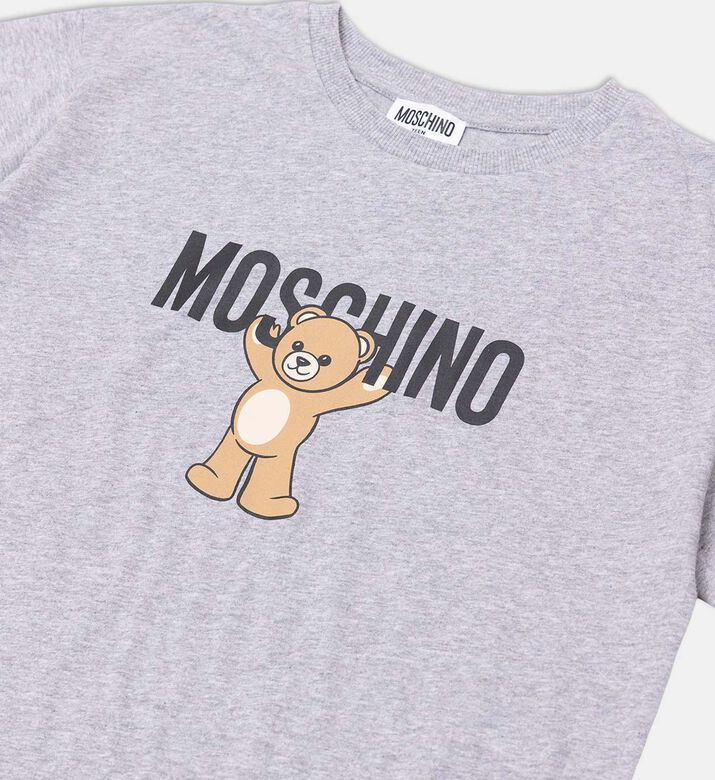 Cotton Teddy Bear Logo-print Short-sleeve T-shirt Cotton Teddy Bear Logo-print Short-sleeve T-shirt