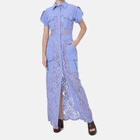 Short-sleeve Shirt Dress