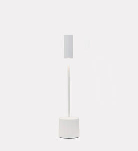 Zafferano Table Lamp Carolina, White, Packshot View