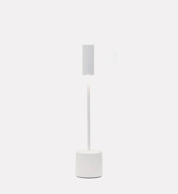 Zafferano Table Lamp Carolina, White, Packshot View