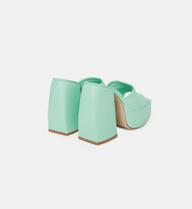 صندل نابا بنعل سميك عالي جلد