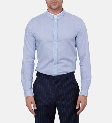 Classic Collar Long-sleeve Shirt
