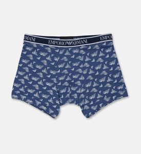 Emporio Armani Boxerx3 Knit, Indigo, S, Packshot View