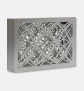 Roula Bahnam Clutch Nest, Silver, Packshot View