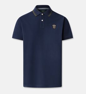 Hackett London Polo Badge, Navy, S, Packshot View