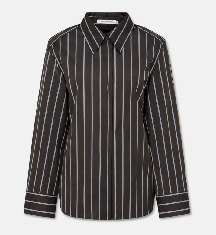 Camilla and Marc Striped Classic Shirt, Packshot View