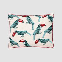 Birdy Fabric Toucan Square Cushion 30 X 40 Cm