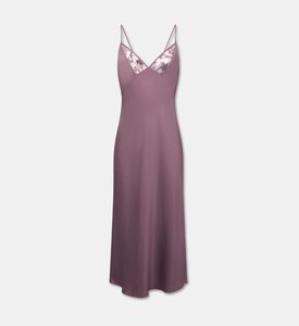 Chantelle Embroidered Tulle Satin Nightdress, Packshot View