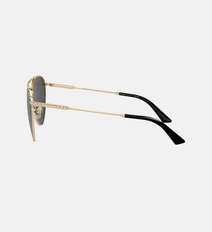 Crystal Accents Aviator Sunglasses