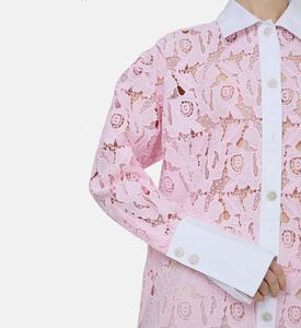 Lace Long-sleeve Shirt