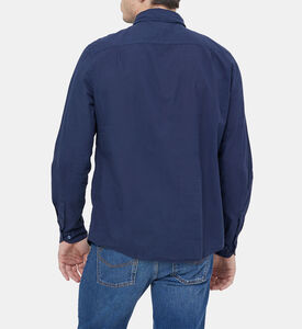 Long-sleeve Button-up Woven Shirt