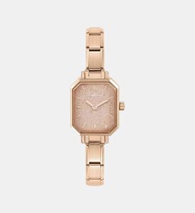 ساعة غير رسمية مستطيلة الشكل