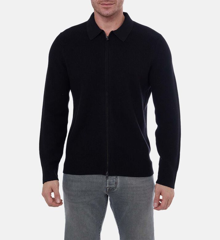 Zip Fastening Long-sleeve Jacket
