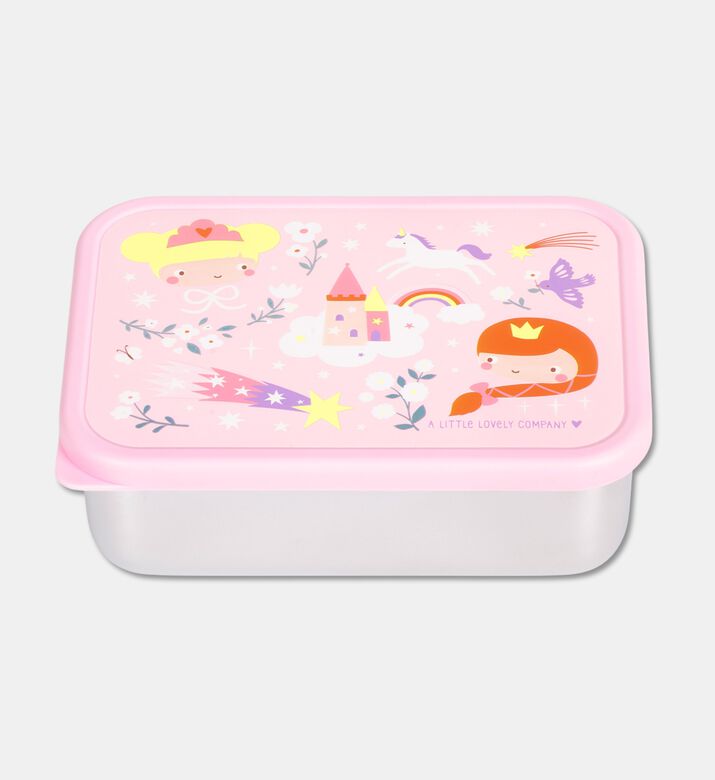 A Little Lovely Company Steel Lunch Box - Princesses, Packshot View