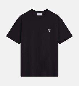 Casual Fox-embroidery T-shirt