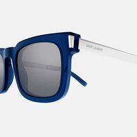 Mirrored Lenses Square Sunglasses 51